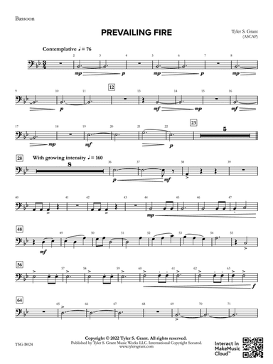 Prevailing Fire: Bassoon