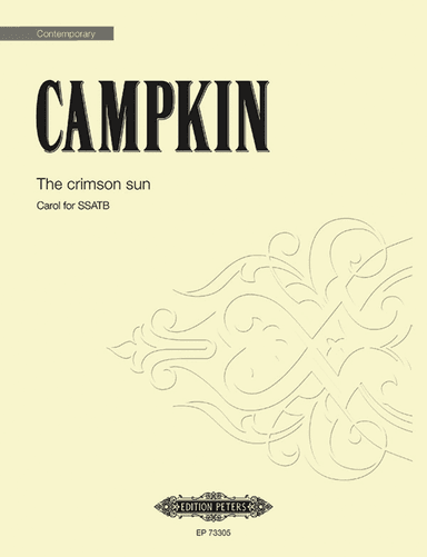 The crimson sun