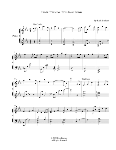 From Cradle To Cross To A Crown