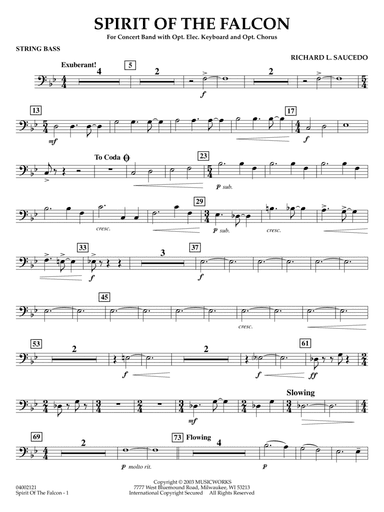 Spirit Of The Falcon - String Bass