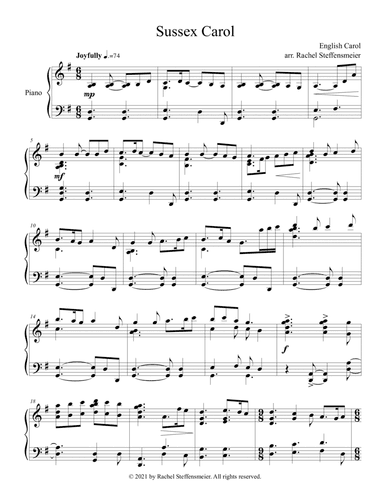 Sussex Carol (On Christmas Night)