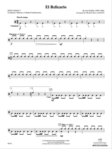El Relicario: 2nd Percussion