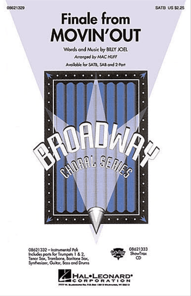 Finale from Movin' Out - ShowTrax CD