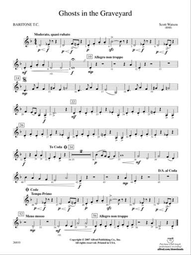 Ghosts in the Graveyard: Baritone T.C.