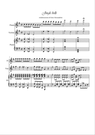 Jingle bells swing trio