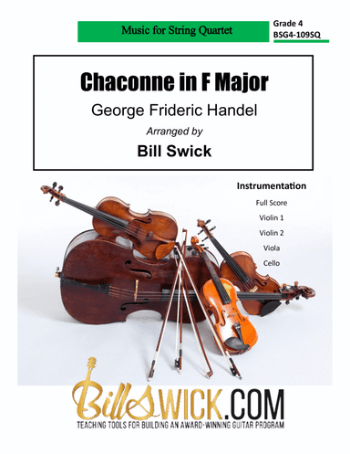 Chaconne in F Major, HWV 485