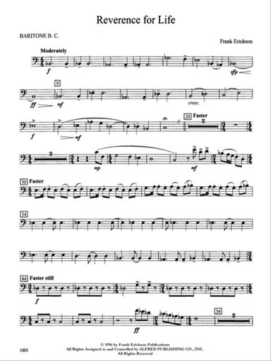 Reverence for Life: Baritone B.C.