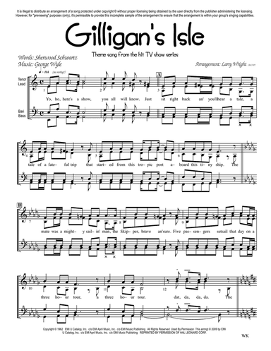 The Ballad Of Gilligan's Isle