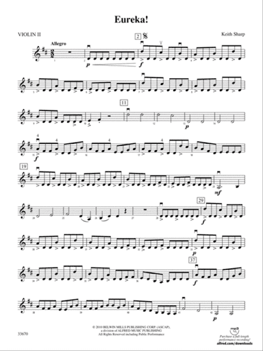 Eureka!: 2nd Violin