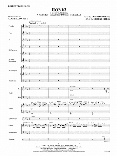 Honk!: Score