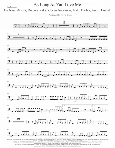 As Long As You Love Me