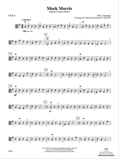 Mock Morris: Viola