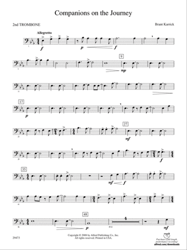 Companions on the Journey: 2nd Trombone