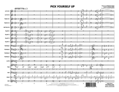 Pick Yourself Up (arr. Sammy Nestico) - Conductor Score (Full Score)