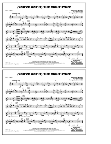 (You've Got It) The Right Stuff (arr. Ishbah Cox) - Bb Clarinet