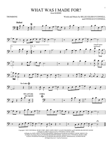 What Was I Made For? (from Barbie)