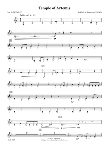 Temple of Artemis: 2nd B-flat Trumpet