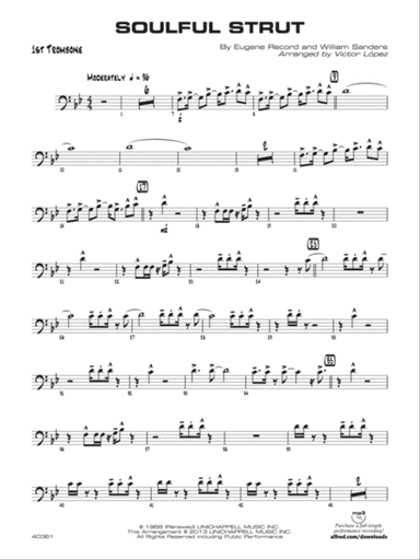 Soulful Strut: 1st Trombone