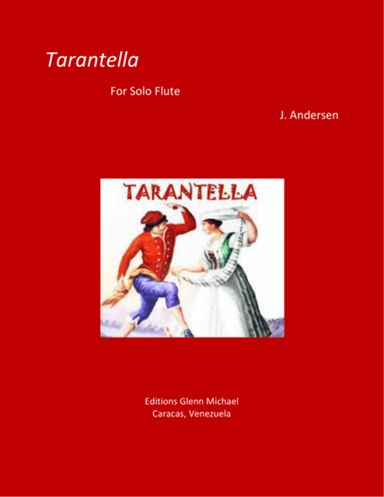 Tarantella for Solo Flute