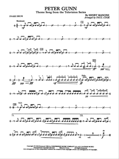 Peter Gunn: Snare Drum