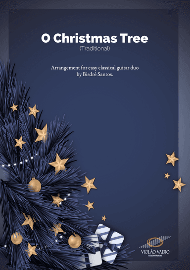 O Christmas Tree (Easy Guitar duo) - Score and parts