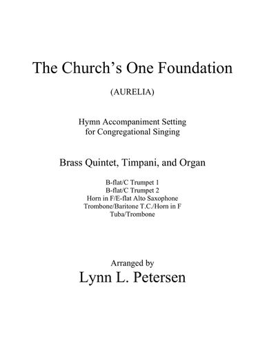 The Church's One Foundation