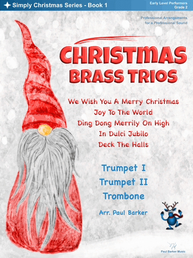 Christmas Brass Trios - Book 1