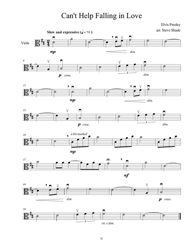 Can't Help Falling In Love