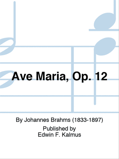 Ave Maria, Op. 12