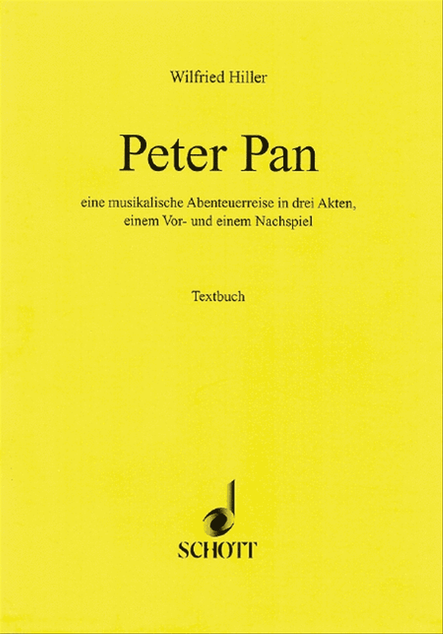 Hiller Peter Pan Libretto