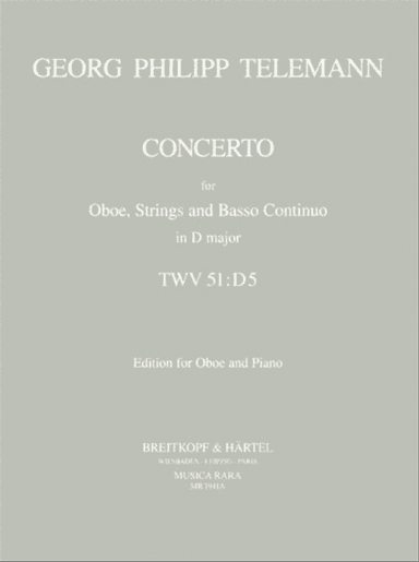 Concerto in D major TWV 51:D5