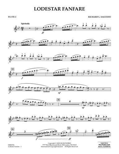 Lodestar Fanfare - Flute 2
