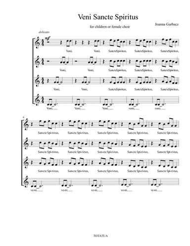 Veni Sancte Spiritus