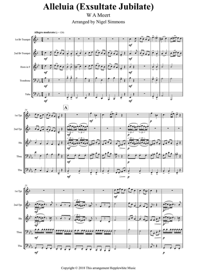 Alleluia (Exsultate Jubilate)