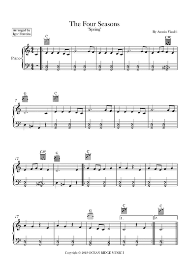 The Four Seasons - Spring - Allegro 1