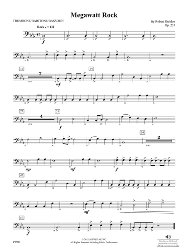 Megawatt Rock: 1st Trombone