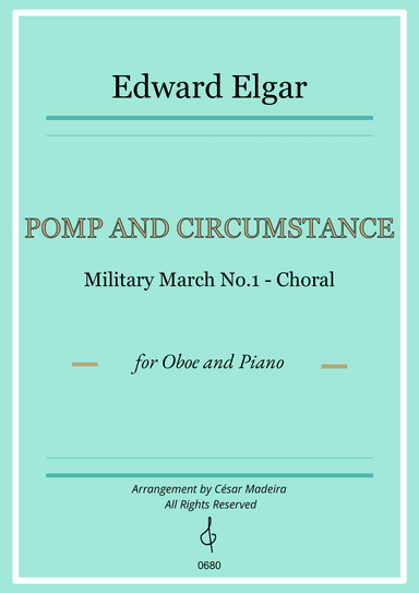 Pomp and Circumstance No.1 - Oboe and Piano (Full Score and Parts)