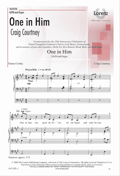 One in Him