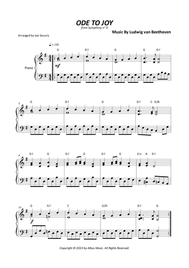 Ode To Joy