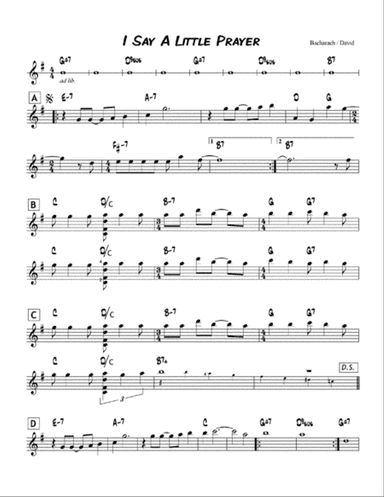 I Say A Little Prayer