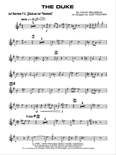 The Duke: Baritone T.C.
