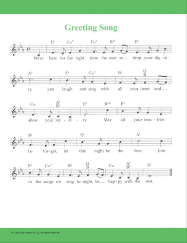 Greeting Song