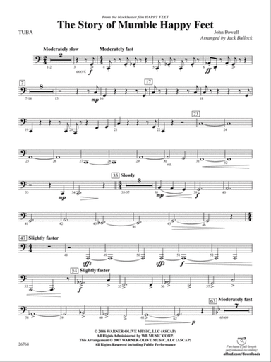 The Story of Mumble Happy Feet: Tuba