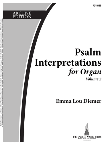 Psalm Interpretations for Organ, Volume 2