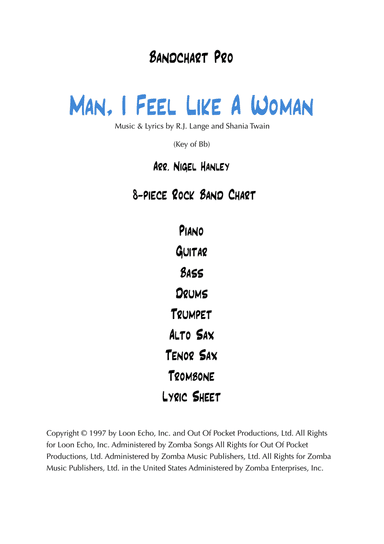 Man! I Feel Like A Woman!
