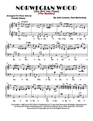 Norwegian Wood (this Bird Has Flown)