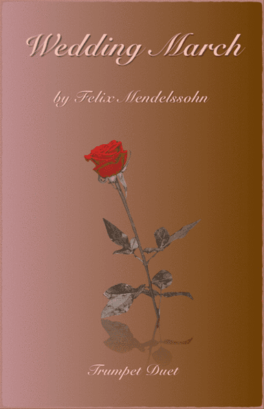 Wedding March by Mendelssohn, Trumpet Duet