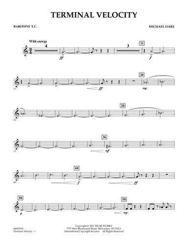 Terminal Velocity - Baritone T.C.