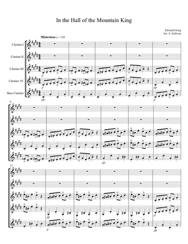 In the Hall of the Mountain King