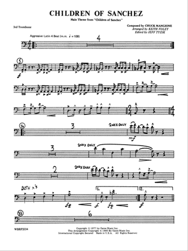 Children of Sanchez: 3rd Trombone